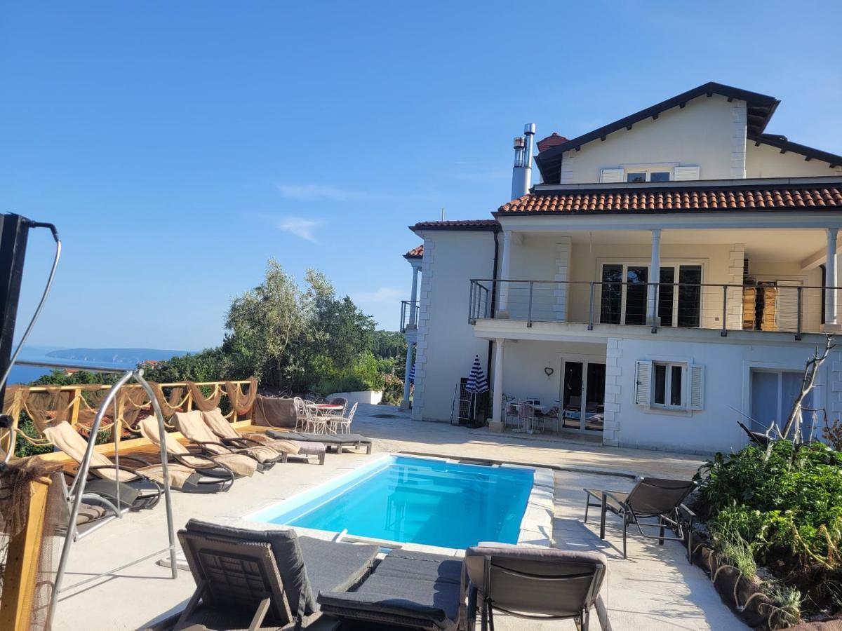 Ferienwohnung Mit Pool Kroatien Mit Meerblick Und Pool لوفغان المظهر الخارجي الصورة