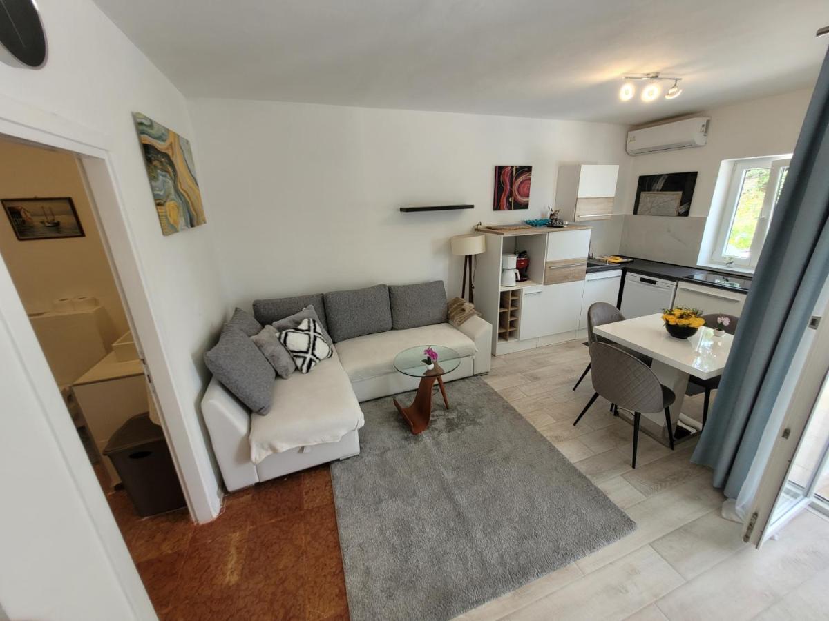 Ferienwohnung Mit Pool Kroatien Mit Meerblick Und Pool لوفغان المظهر الخارجي الصورة